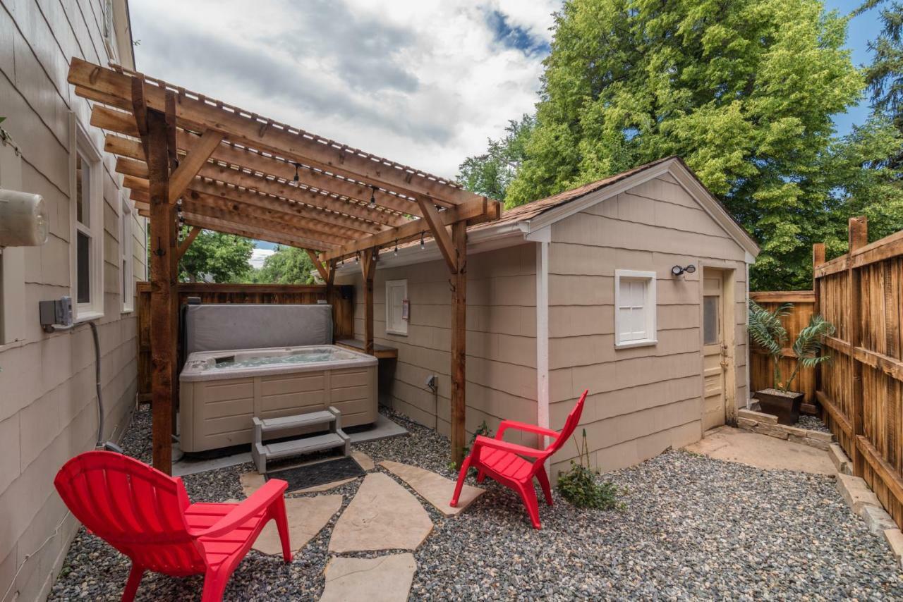 Italian Style In Old Town With Private Hot Tub Villa Fort Collins Exterior photo
